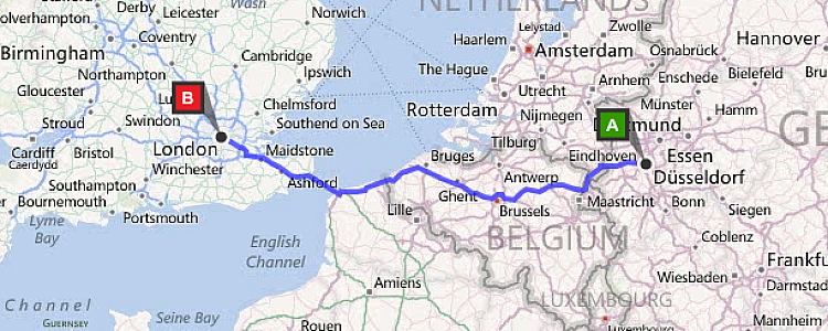 Дюссельдорф - Лондон Дюссельдорф - Лондон