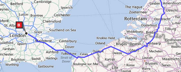 Лондон - Амстердам Лондон - Амстердам