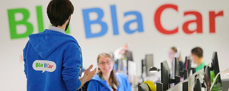 Сервис Blablacar в Лондоне