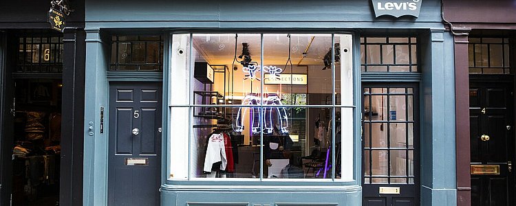 Магазины Levi’s в Лондоне Магазины Levi’s в Лондоне